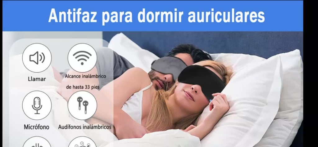 Tapa Ojos Masajeador Aromaterapia MoonMute Pro®